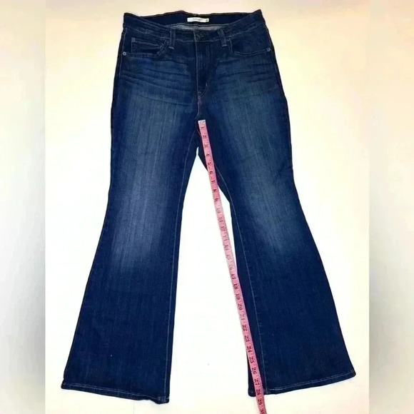 Levis Women’s 726 Flare Jeans Size 32 - Picture 4 of 8